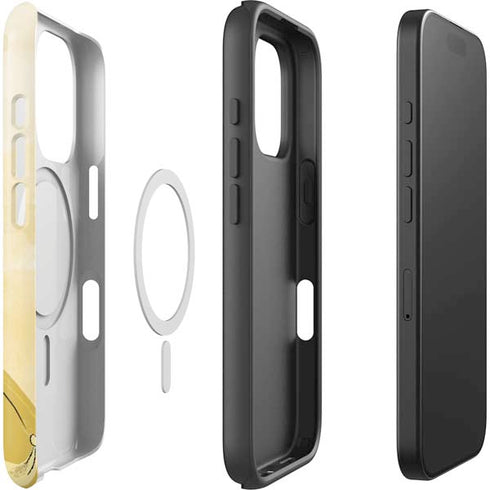 Disney Princess Belle Art iPhone 16 Pro Magsafe Impact Case